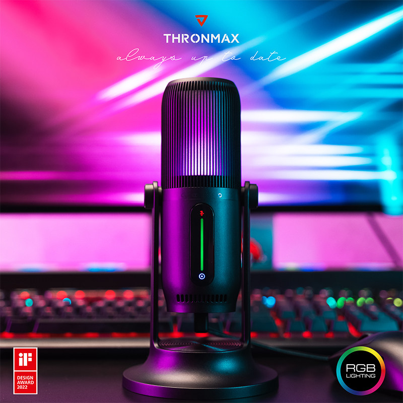 Звуковая карта Thronmax M2 GHOST microphone запись профессионального дубляжа аудиокниг конденсаторный микрофон компьютерный микрофон