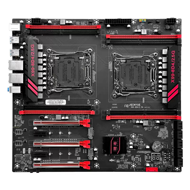 Jingyue X99 двухканальный большой процессор Xeon virtual game studio с несколькими открытыми процессорами E5 2686 2696V3V4