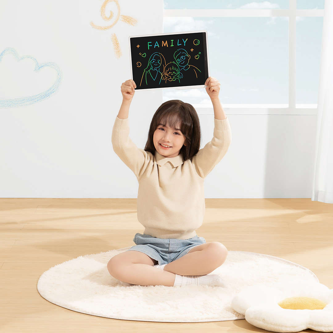 Xiaomi Mijia LCD маленькая классная доска красочная версия детской домашней доски для письма граффити детская доска для рисования