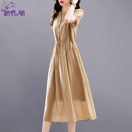 Летнее платье, элитная юбка, модный приталенный корсет, в западном стиле