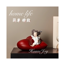 HouseJoy 艺术品家居玄关装饰品摆件女孩生日乔迁送闺蜜礼物礼品