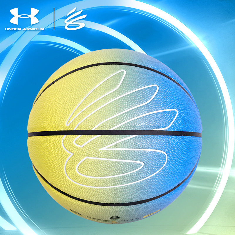 UA Under Armour Basketball подлинный Карри Джойнт № 7 КАРРИ для взрослых и молодежи Тренировочный синий мяч для соревнований в помещении и на открытом воздухе