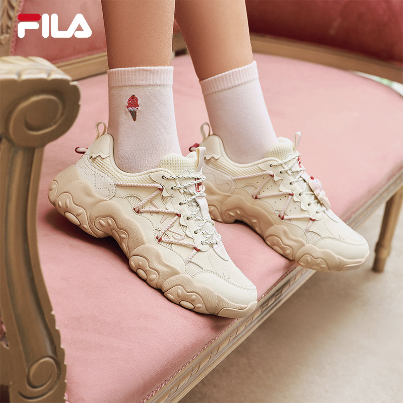 Кошачий коготь 6-го поколения|Обувь Ice Cream FILA Daddy; женская обувь; новинка весны 2026 года; повседневная обувь; спортивная обувь