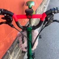 Suitable for Brompton Xiaobu C line crossbar car light holder mobile phone holder code meter crossbar Xiaobu modification accessories