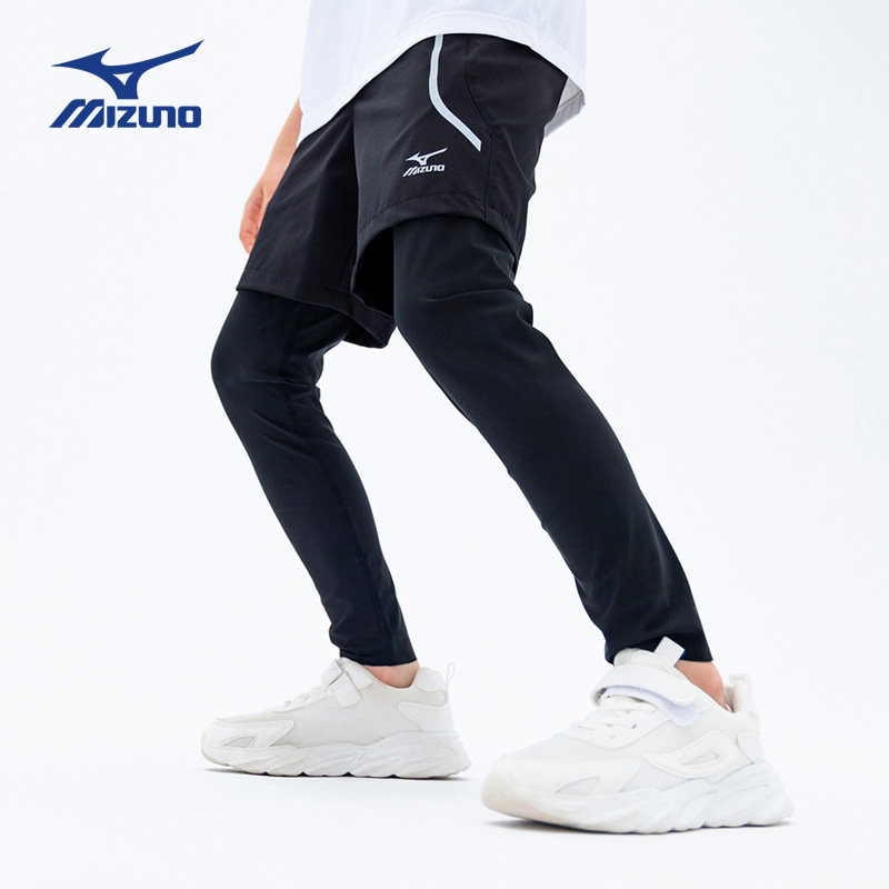 Mizuno быстросохнущая тренировочная форма Mizuno, мужская и женская детская футболка с длинными рукавами, весенне-осенняя баскетбольная форма для бега 2025