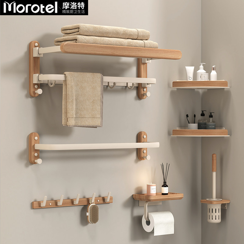 Вешалка для ванной комнаты Morotel/Morotel log из шерсти...