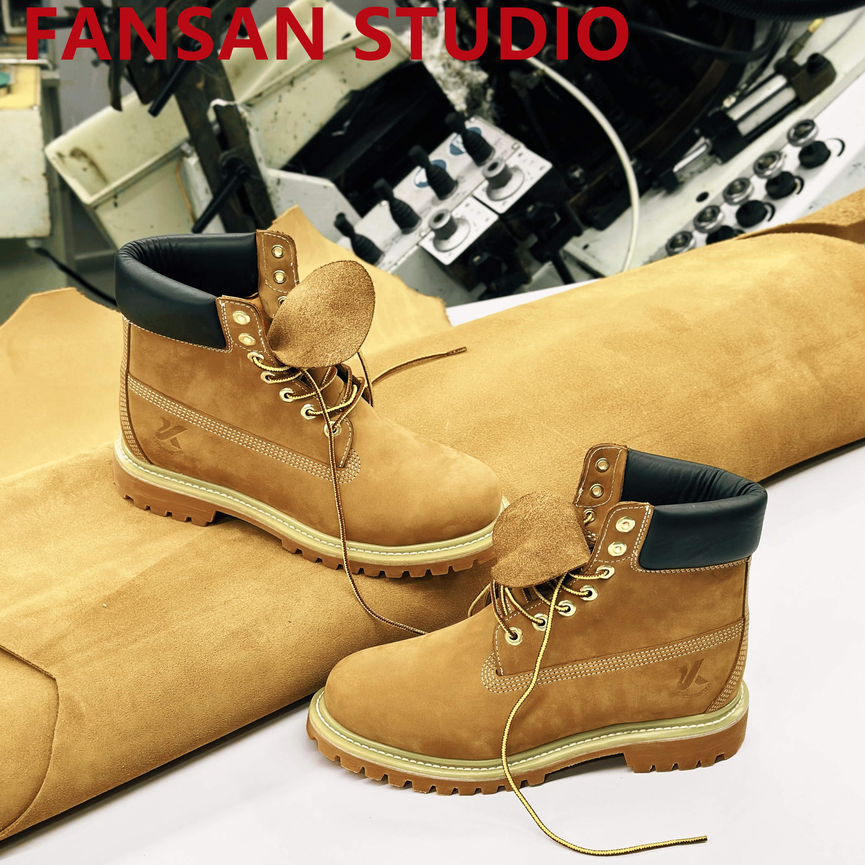 Ботинки FANSANSTUDIO rhubarb с высоким берцем, мужские полностью водонепроницаемые ботинки martin из матовой кожи, уличные ботинки в стиле ретро