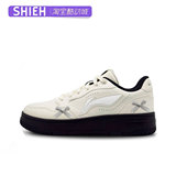 Кроссовки Li Ning custom sneakers Tianji Soft Moon satin silver Ling sweet cool с низким верхом, женские серебристые