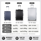 American Travel Samsonite Гарантия на багаж Samsonite Женский 20-дюймовый чемодан мужской прочный кейс-тележка с паролем NH3