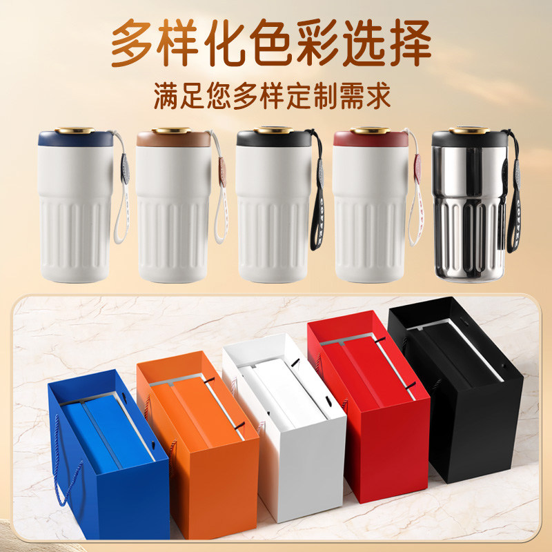 Кофейная чашка из нержавеющей стали 316 smart vacuum flask с печатью в подарочной коробке подарочная чашка для воды с логотипом на заказ