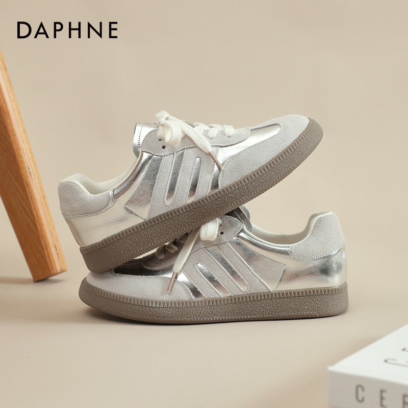 Женская обувь для тренировок в немецком стиле Daphne silver, новинка 2026 года, универсальная спортивная обувь Forrest, женская обувь, летние кроссовки на толстой подошве