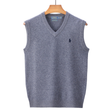 Ma Jia Men's 13 Year Old Shop 12 Colors Men's Vest Woolen Sweater Men's V-neck Tank Top Kam Shoulder Paul Palo Richard Lauren Knitted Cashmere RL Sweater