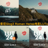 Sony Sony S-Log3 высококачественная предустановка текстуры фильма LUT Roman Hense LUT 24-7/6/5