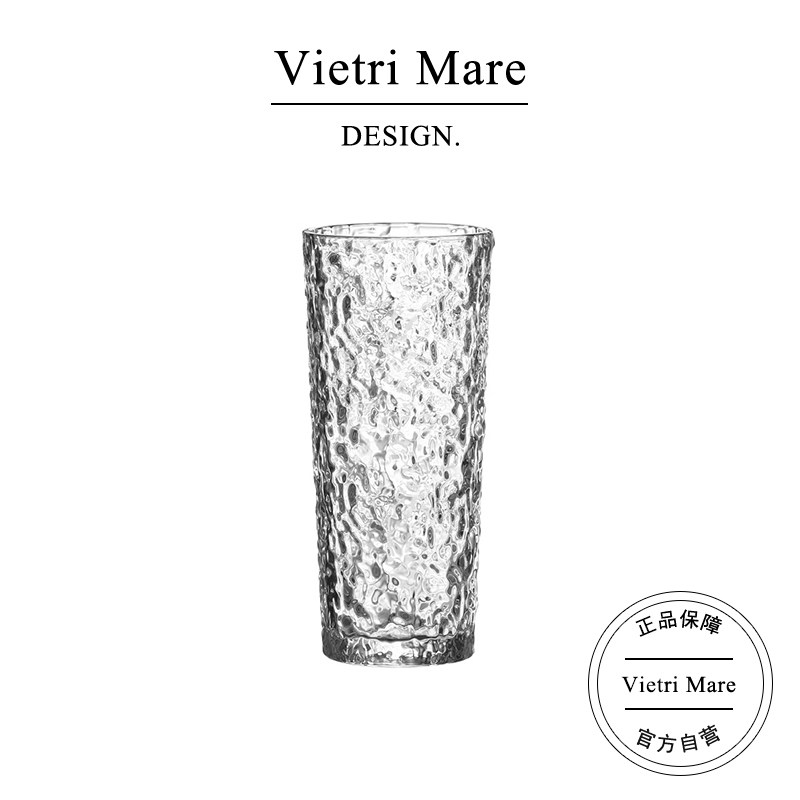Стеклянная чашка Vietri Mare Glass Ретро- ледниковая чашка для американского кофе , чашка для сока , чашка для воды丨 Colby