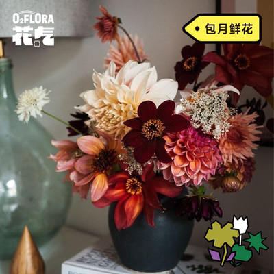 Цветочный ци ｜ Baoyue Flowers One Week, цветок Yunnan Flower SFF Home Flower Architecture Офис бутылка цветок