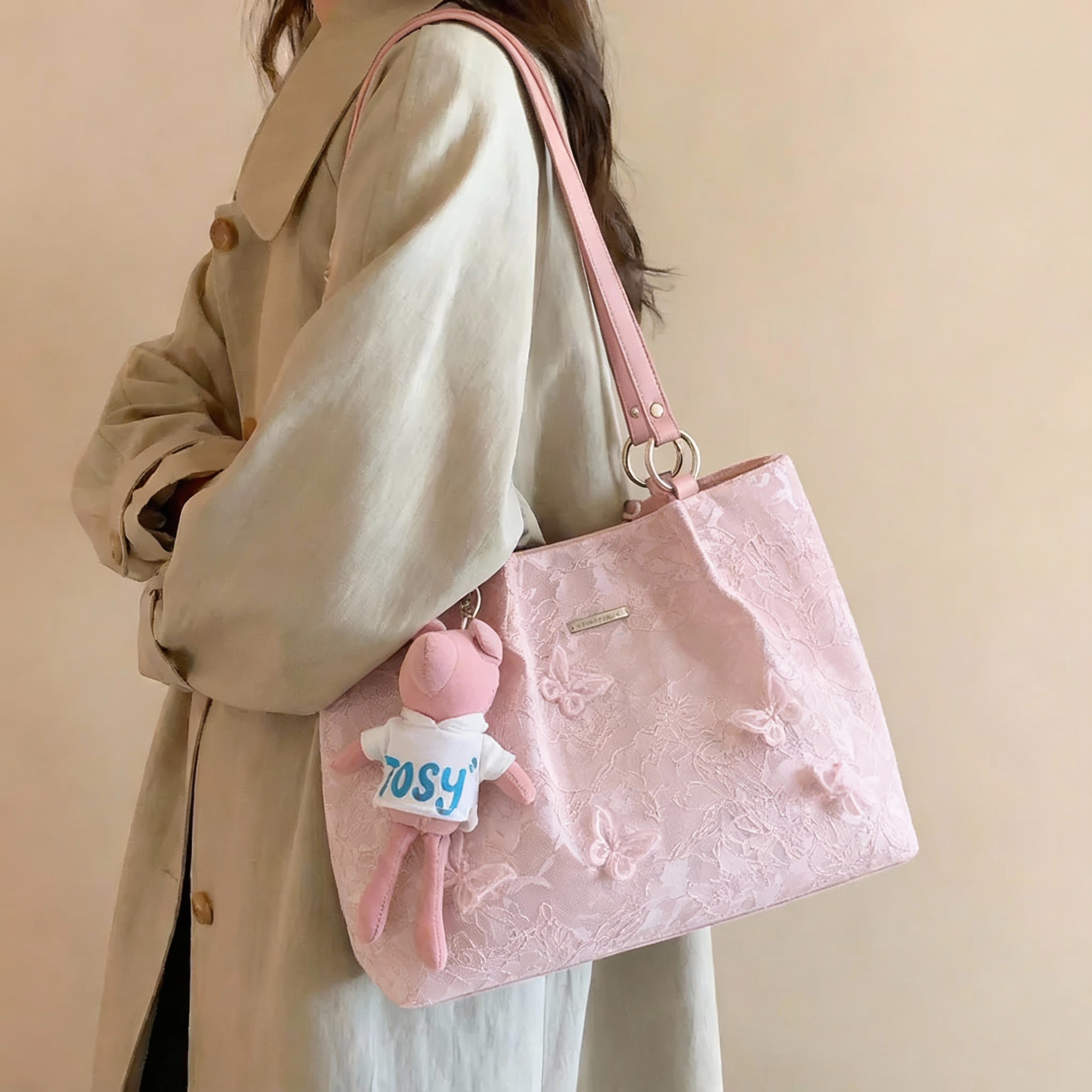 Официальный сайт small c&k high-end sense of large-capacity tote bag женская портативная сумка на плечо в подарок на день рождения 2026 года