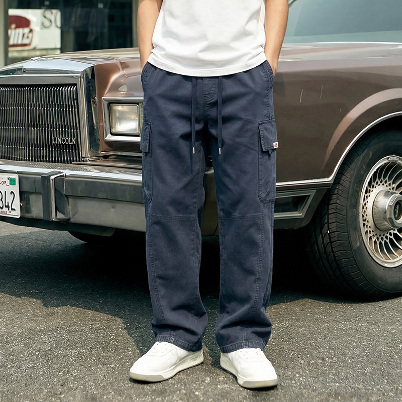Dickies Lyocell комбинезоны мужские летние тонкие свободные универсальные американские прямые повседневные брюки мужские