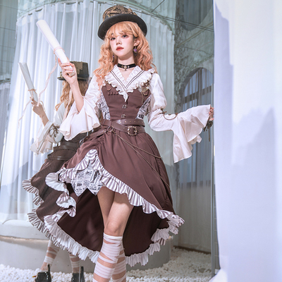 taobao agent 【现货】致玛格丽特英伦朋克风cla系春侣Lolita原创少女设计