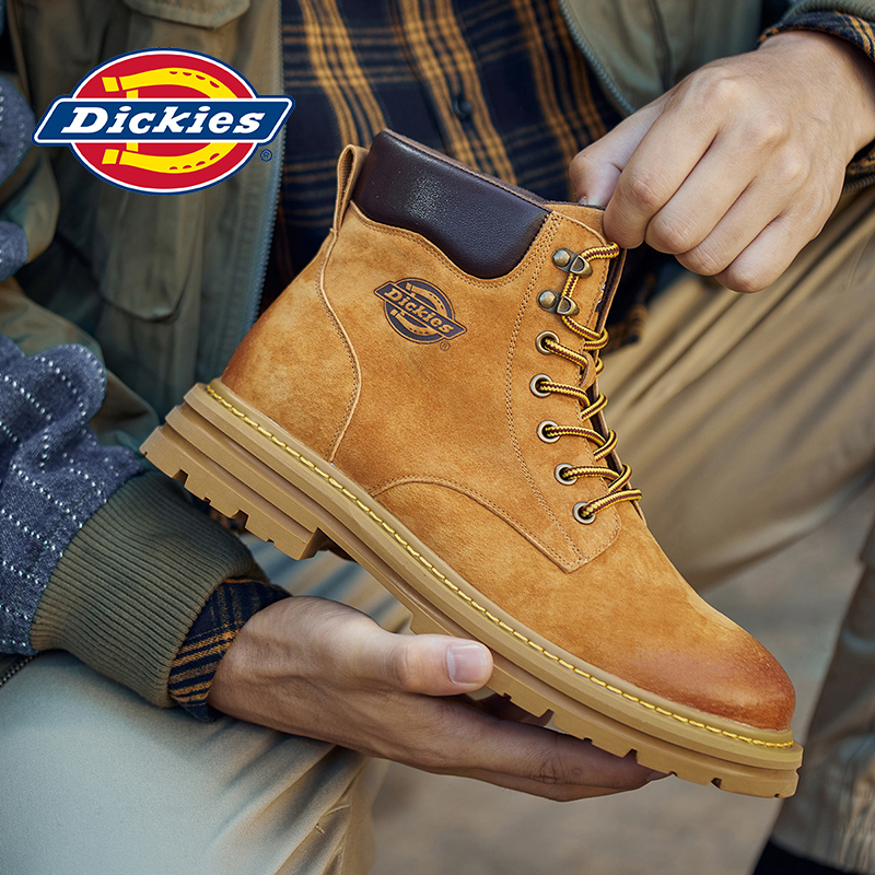 Ботинки Dickies Martin, мужские летние ботинки 2025 года, новые мужские ботинки, дышащая тонкая мужская обувь, уличные ботинки с инструментами