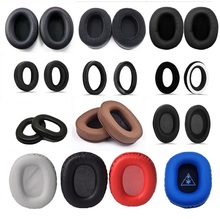 Oval Headworn Universal Earphone Cover, DIY Repair Accessories, Sponge Cover, Internet Bar Earmuffs, Leather Earmuffs