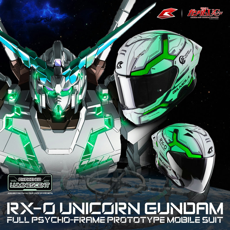 BILMOLA Gundam совместный мотоциклетный шлем Мобильный костюм для гонок на мотоциклах полный шлем противотуманный полушлем шлем