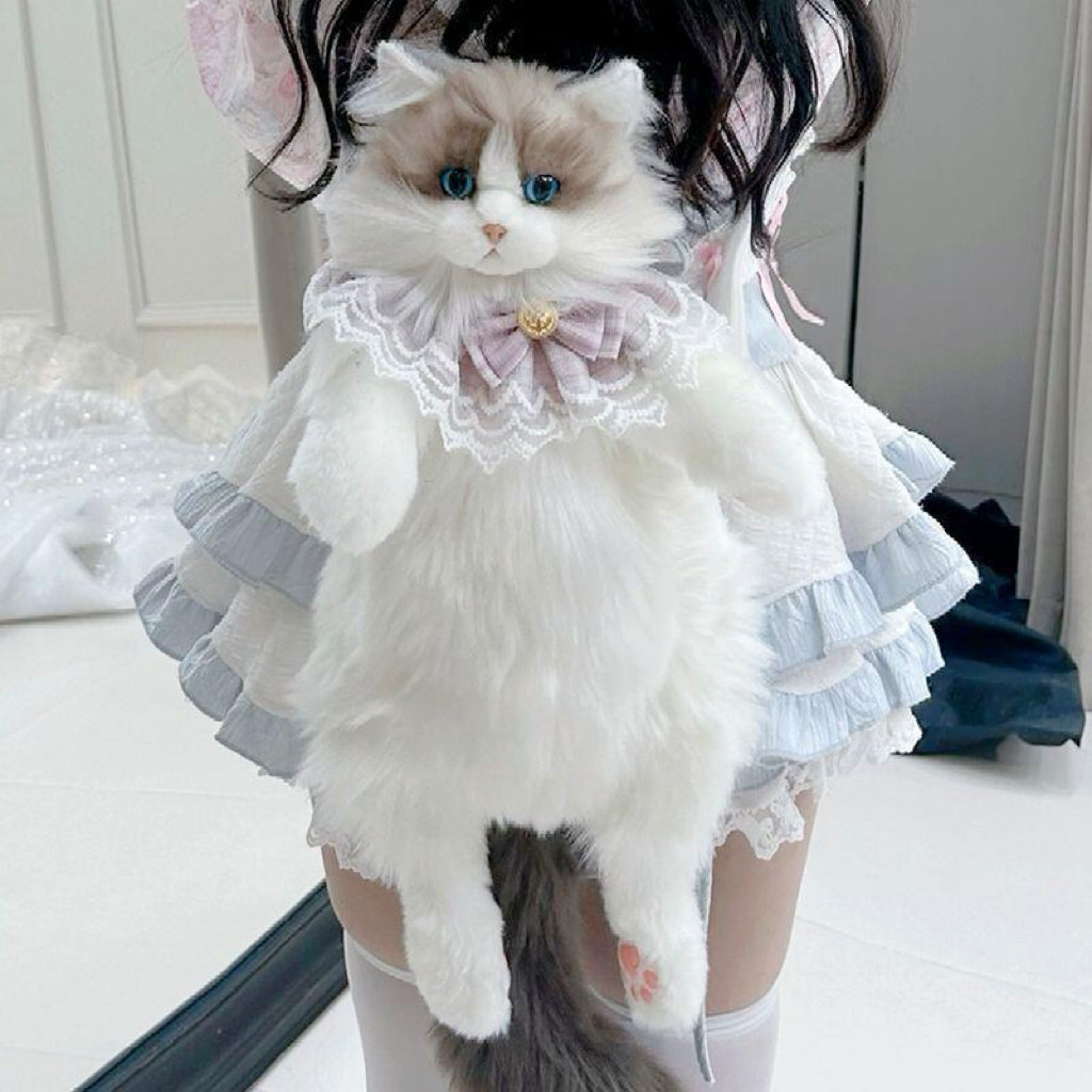 Моделирование кукла кошка рюкзак кукла котенок плюшевая игрушка девочка рюкзак сумка подарок на день рождения