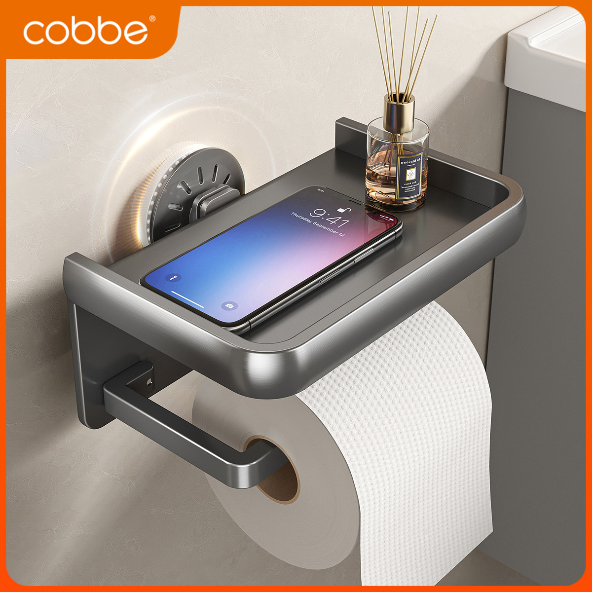 Коробка для салфеток Kabe стойка для туалетной бумаги без перфорации стойка для рулонной туалетной бумаги на присоске для ванной комнаты настенная коробка для туалетной бумаги
