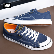 Lee Canvas Shoes Men's New Spring Men's Cloth Shoes Korean Edition Casual Shoes Men's Versatile Low Top Board Shoes Men's Shoes