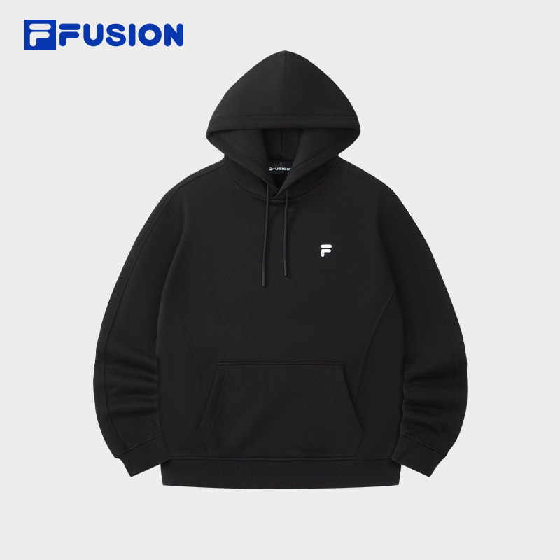 Свитер для пары от бренда FILA FUSION FILA TIDE в том же стиле, что и у Чжан Хао, осень 2026, новый свободный плюс бархатный топ