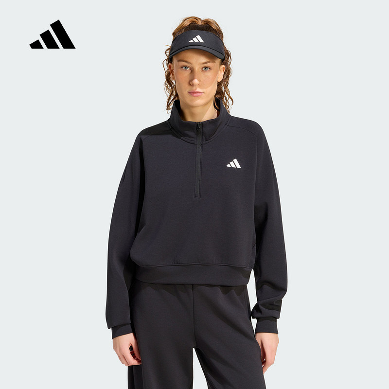 Adidas (Адидас) (новинка) 2026 осенняя женская вязаная куртка KS3210