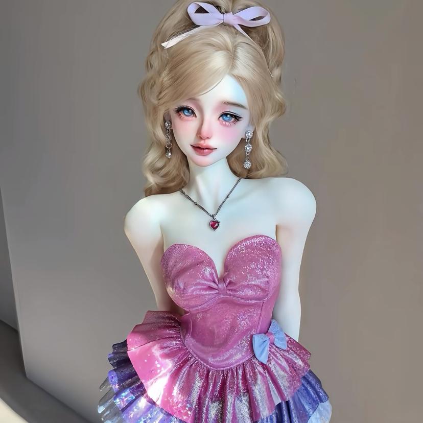 Современное свадебное платье bjd кукла слепая коробка счастливая сумка ручной работы совместное подвижное роскошное сменное украшение рабочего стола кукла-женщина