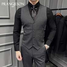 2024 Spring High end Best Man Suit, Vest Set, Men's Business and Professional Work Clothes, Horse Jackets, Wedding Brotherhood