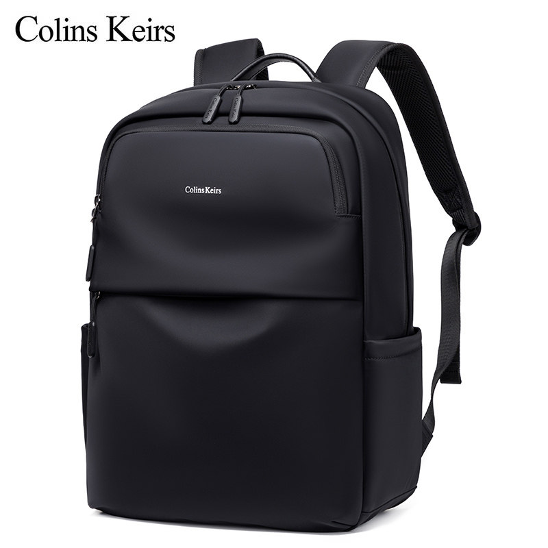 Рюкзак Colins Keirs, мужская модная простая школьная сумка большой емкости, сумка для компьютера, дорожный легкий рюкзак, мужская