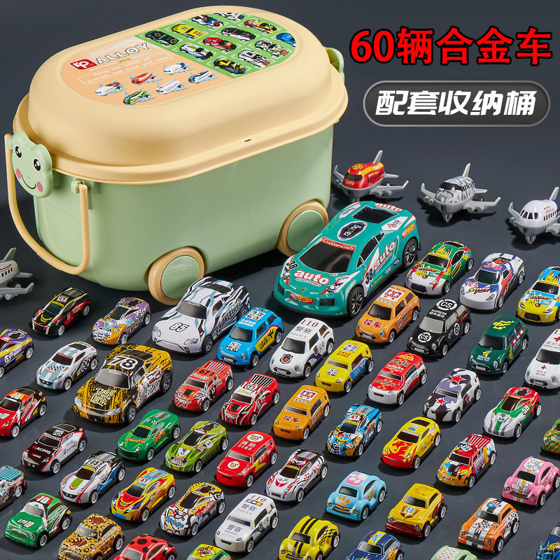 Детские игрушечные машинки из сплава Daquan, инерционный автомобиль с откидным верхом, жестяная гоночная модель внедорожника, автомобиль
