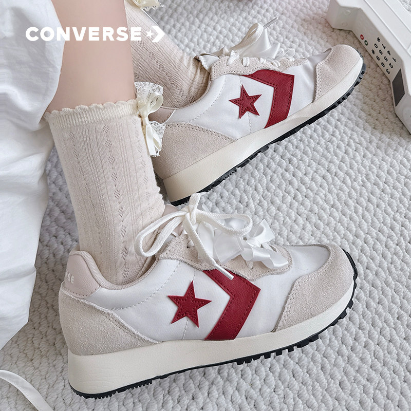 【Кроссовки в стиле ретро для колледжа】 Повседневная спортивная обувь CONVERSE Omega Trainer A13377C