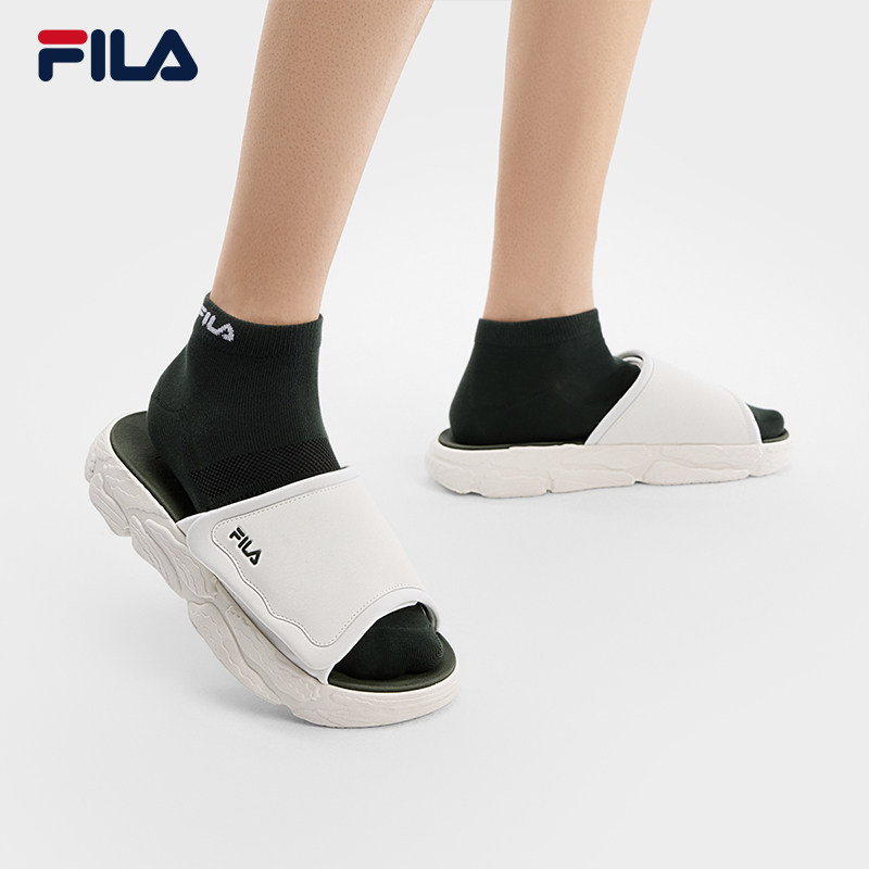 Тапочки Fern 1S|спортивные тапочки FILA; мужская обувь; коллекция 2026 года; летние новые мужские повседневные сандалии и тапочки
