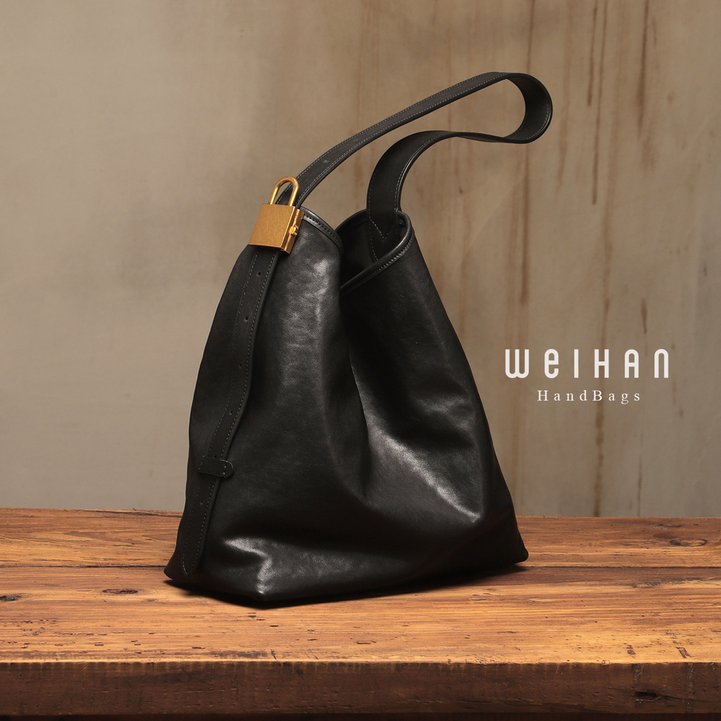 weihan/женская сумка-тоут Weihan из воловьей кожи первого слоя растительного дубления, вместительная сумка-хобо, сумка-ведро, сумка-мессенджер через плечо