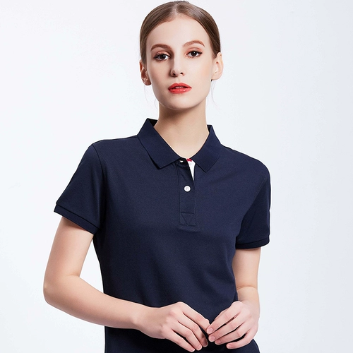 Летняя футболка с коротким рукавом, летняя одежда, футболка polo для работы, свободный крой, делается под заказ, с печатью вашего логотипа