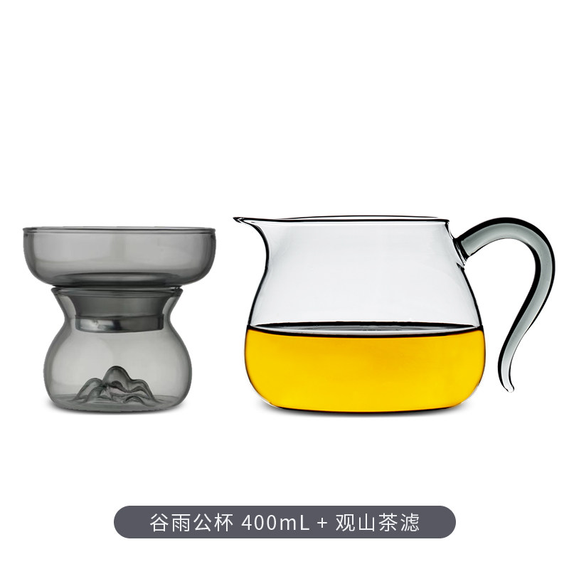 Yipin Workshop Fair Cup Стеклянная высококачественная утолщенная чайная чашка Чистая знаменитость Кунг-фу чайный сервиз Чайная чашка Хайгун диспенсер для чая