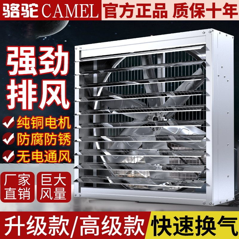 Промышленный вентилятор отрицательного давления Camel завод по производству племенных ферм, мастерская по производству мощных вытяжных вентиляторов, вентиляционный вентилятор, вытяжной вентилятор, вытяжной вентилятор