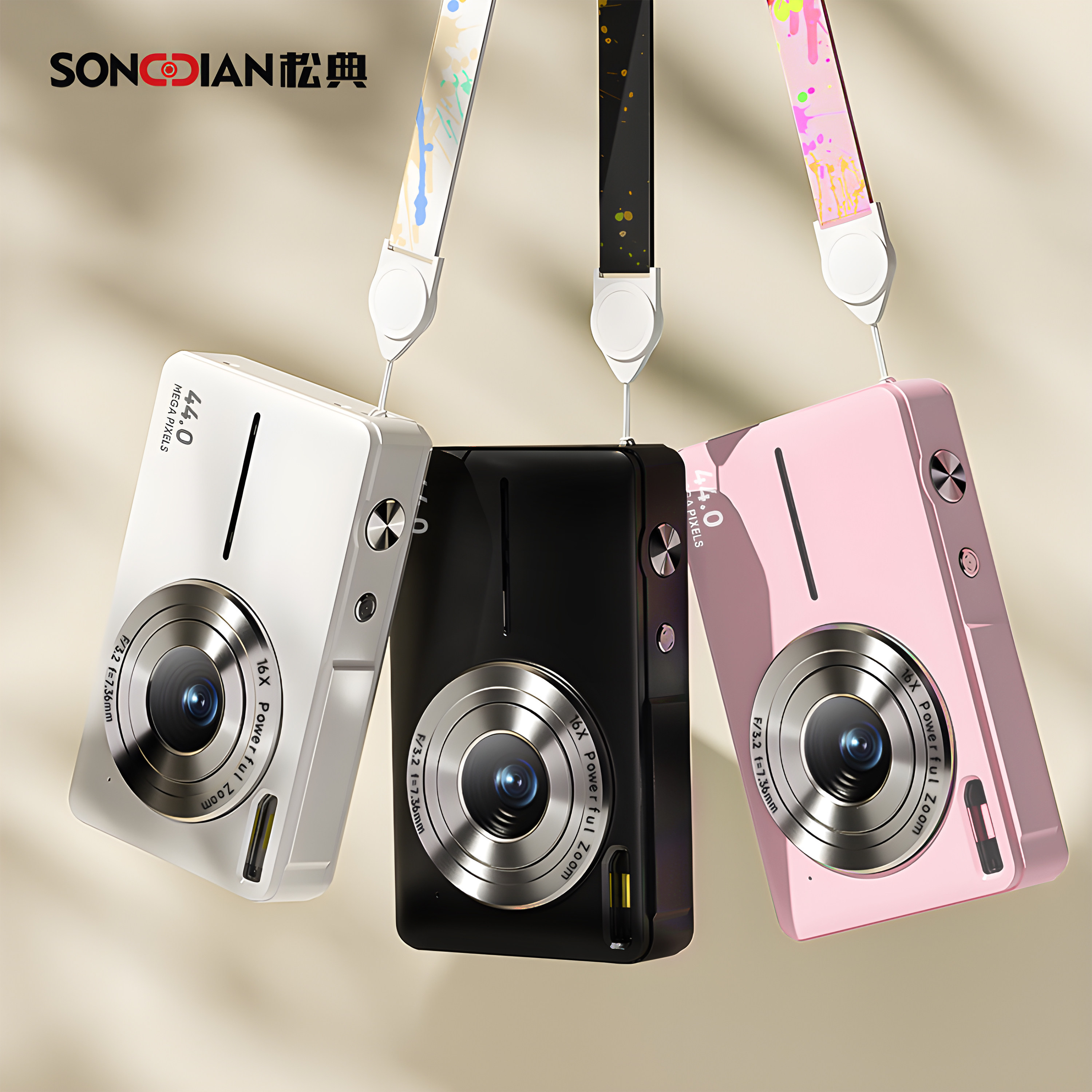Songdian (цифровая) DC403 HD камера в стиле CCD для студенческих вечеринок, портативная для путешествий, для девочек в кампусе