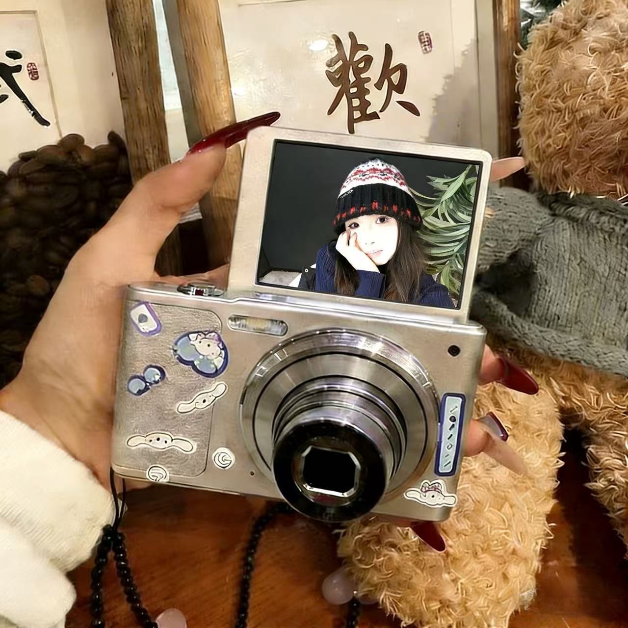 Цифровая камера SNSU G9X flip screen CCD оптический японский зум-объектив ретро-селфи в студенческом городке