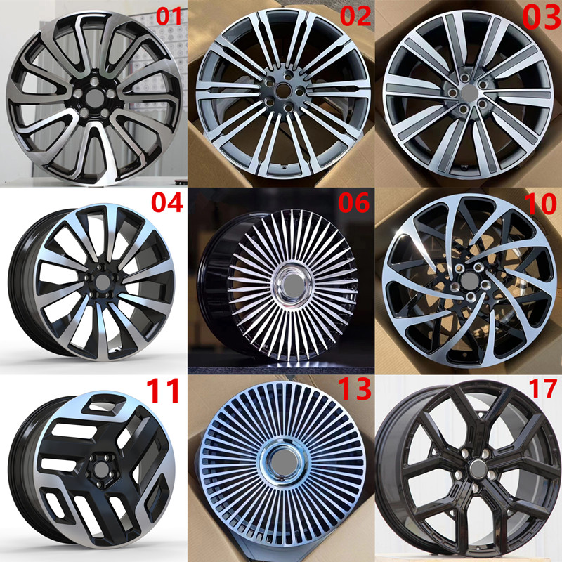 Подходит для Land Rover Range Rover Sport Aurora Discovery 45 Star Pulse Guard 20212223 дюймовых кованых модифицированных колес весом 10 000 тонн