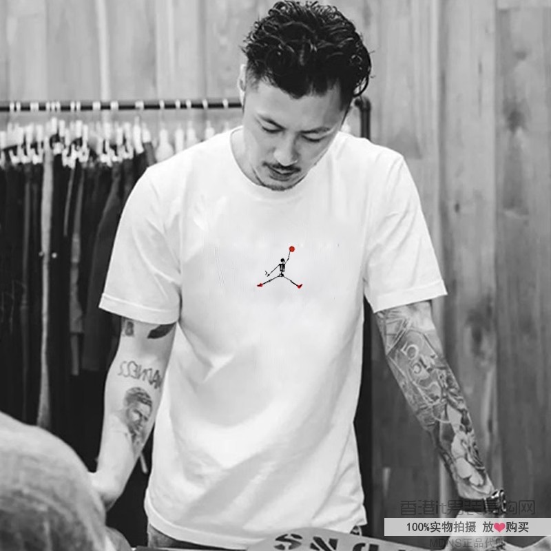 Гонконгский бренд it tide Yu Wenle, летняя одинаковая футболка с короткими рукавами, мужская свободная футболка бренда tide, хлопковая одежда для пары с круглым вырезом