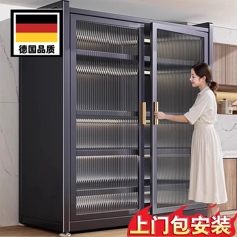 Немецкая кухня многофункциональные стеллажи бытовые пылезащитные шкафы для хранения микроволновой печи...