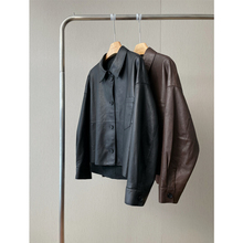 Imported sheepskin genuine leather jacket for women, 2024 new European high-end spring loose collar short jacket