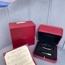 99 Новая Cartier Gold LOVE Браслет LOVE 17 ярдов