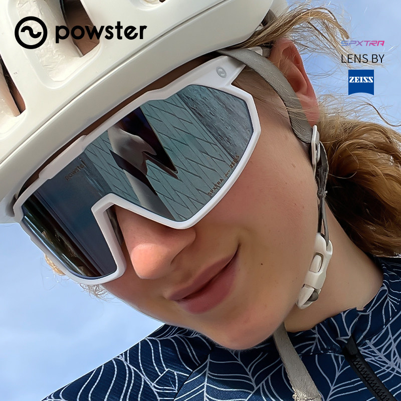 Powster Zeiss велосипедные очки road bike профессиональные ветрозащитные дневные и ночные спортивные очки Tidal