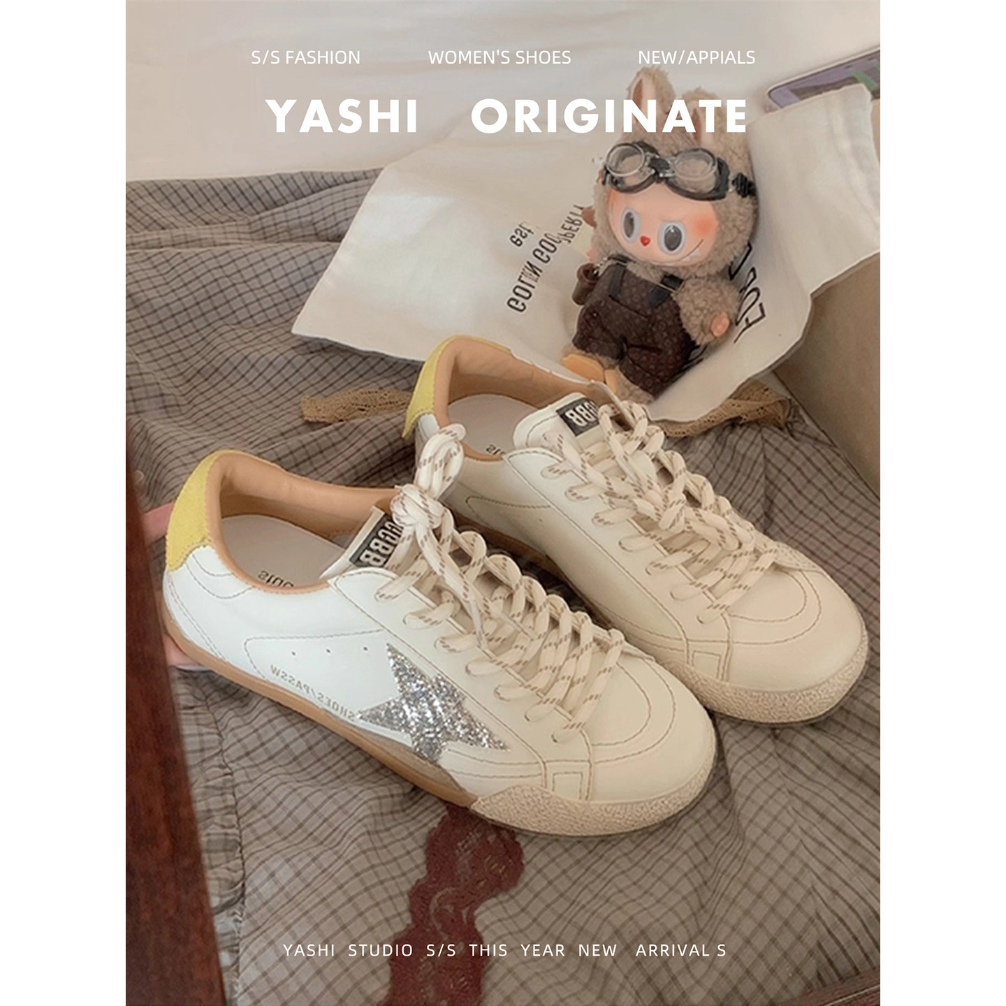 Вариант из овчины!Super fire dirty shoes звездные немецкие кроссовки для тренировок, женские повседневные спортивные кроссовки 2026 года, обувь Forrest, белые туфли