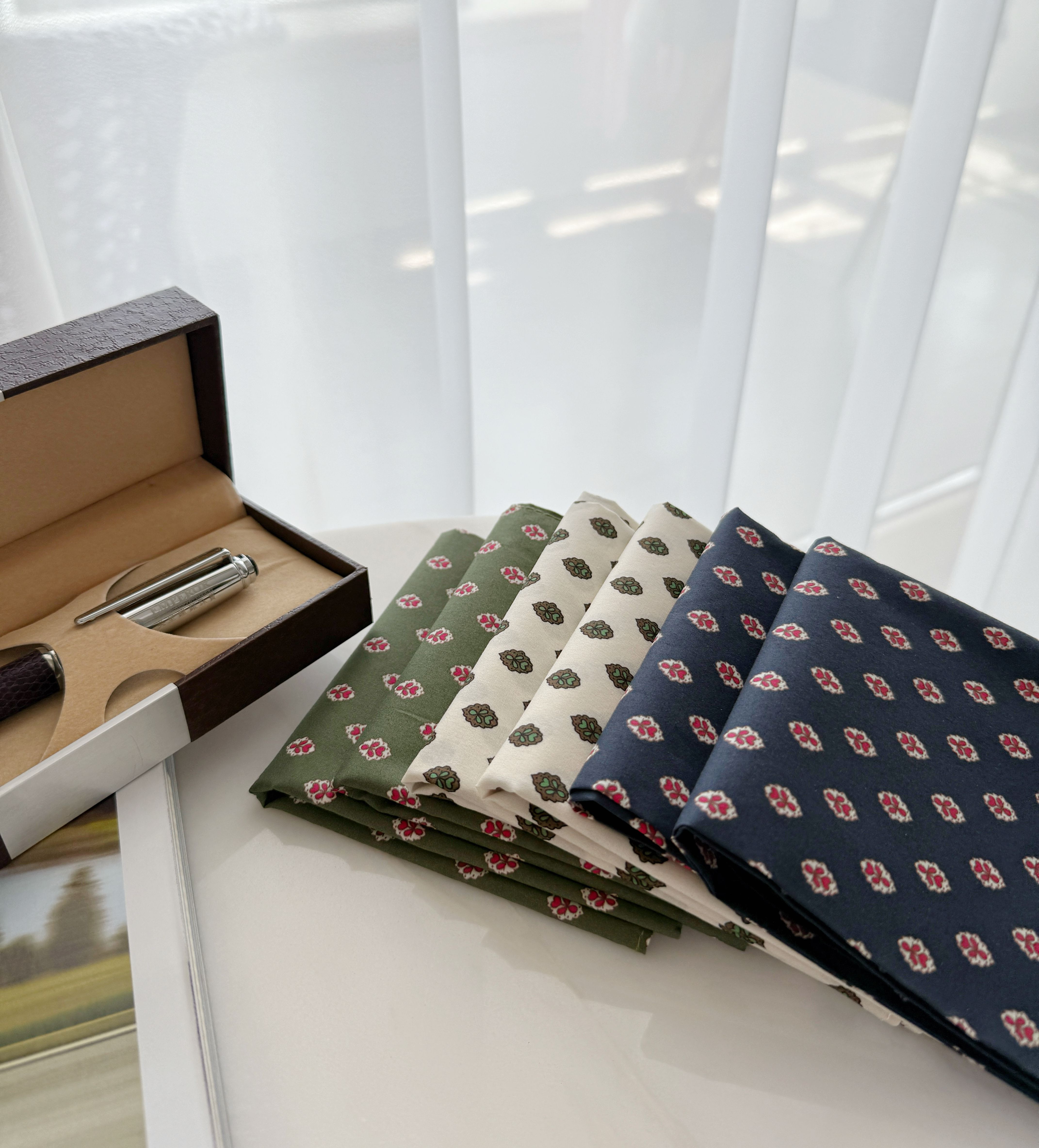 Anran handkerchiefs and square scarves for personal use or as gifts